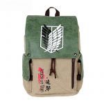 Anime Backpack Attack On Titan Backpack Cartoon Canvas School Bag