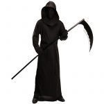 Adult Men's Grim Reaper Black Robe Costumes
