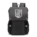 Anime Backpack Attack On Titan Cartoon Laptop Bags Bookbags Daily Bagpack Large Capacity Travel Rucksack