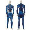Ikaris Blue Battle Uniform Movie Eternal Superhero Cosplay Costume