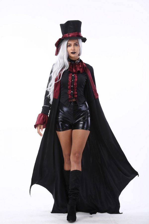 Couple Vampire Cosplay Costume Masquerade Stage Dress