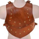 Medieval Spartan Gladiator Leather Cuirass Chest Body Armor Viking Costume Vest Larp Outfit