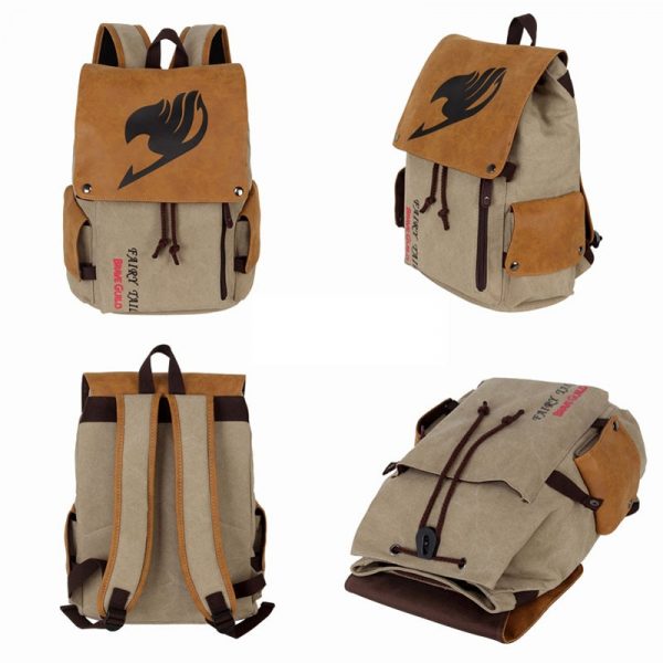 Anime Backpack Travel Bagpack Cartoon Canvas Cosplay Bag Outdoor