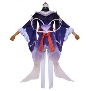 Game Genshin Impact Sangonomiya Kokomi Cosplay Costume Outfit
