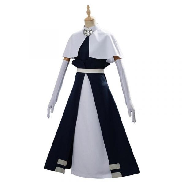 Anime Fire Force Cosplay Iris Nun Cosplay Costume Dress Suit Fireman Team Uniform