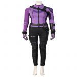 Kate Bishop Cosplay Outfit Hawk Costume with Quiver Arrow Props