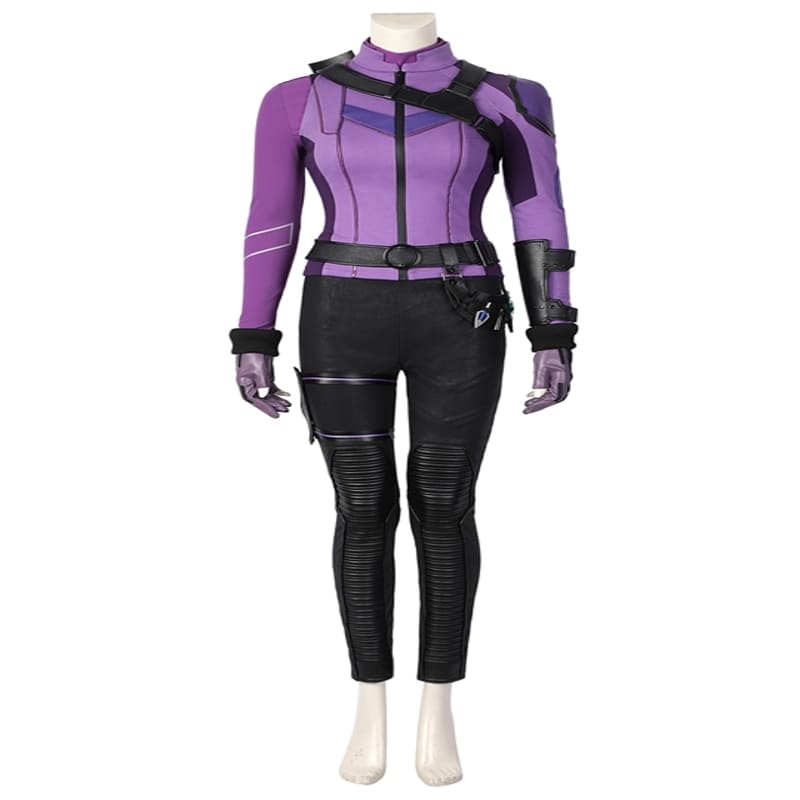 Kate Bishop Cosplay Outfit Hawk Costume with Quiver Arrow Props