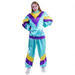 70’s 80‘s Disco Costumes Adult Hippie Suit Fancy Dress Up