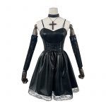 Anime DEATH NOTE Misa Amane Cosplay Costumes Misa Black Dress