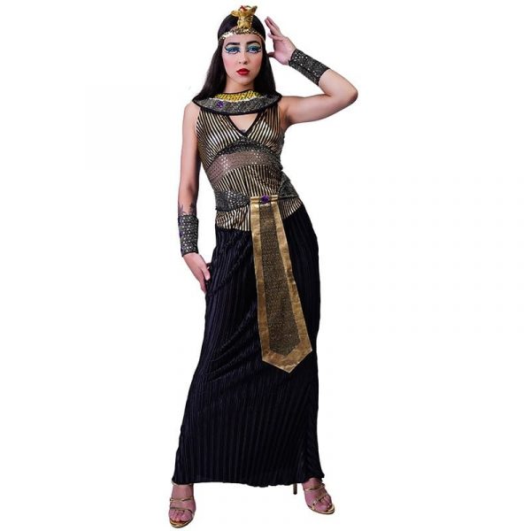QLQ Christmas Costumes Role Playing Adult Egyptian Pharaoh Clothes Women Egyptian Cleopatra Queen
