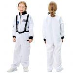 Kids Astronaut Costume Cosmonaut Uniform
