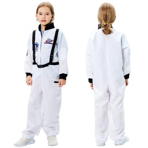 Kids Astronaut Costume Cosmonaut Uniform