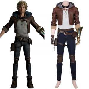 LOL Cosplay The Prodigal Explorer Ezreal Cosplay Costume Adult Men Coat Pants Outfit