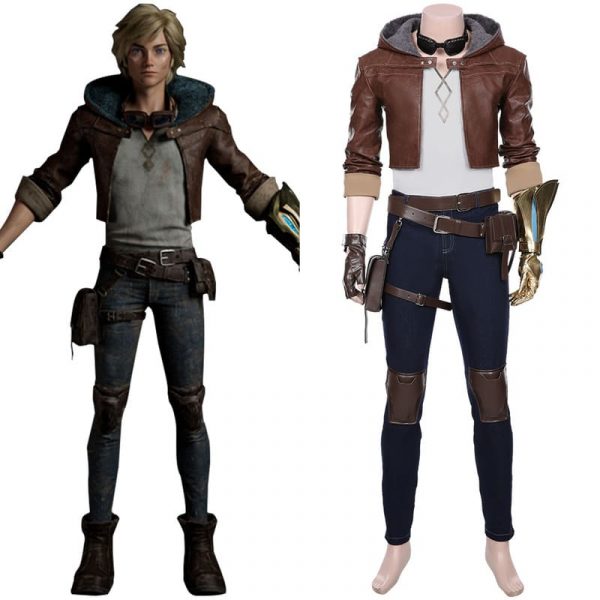 LOL Cosplay The Prodigal Explorer Ezreal Cosplay Costume Adult Men Coat Pants Outfit