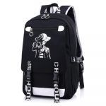 Luffy One Piece Anime Backpacks High Quality Unisex Cartoon Bags Teenagers Mochila Laptop Backpacks
