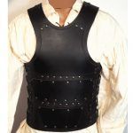 Medieval Cosplay Costume Body Chest Armor Steampunk Vintage Warrior Knight Gladiator Leather Belt Vest Breastplate