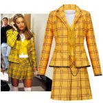 Film Clueless Cher Horowitz Dress Suit School CollegeUniform