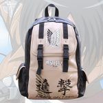 Anime Backpack Attack On Titan Anime Men’s Bag Cartoon Backpack