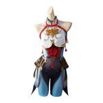 Genshin Impact Venti Shenhe Cosplay Costume Jumpsuit