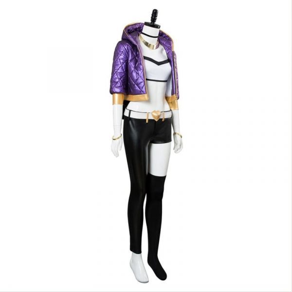 LOL Cosplay The Rogue Assassin K/DA LOL Akali Cosplay Costume