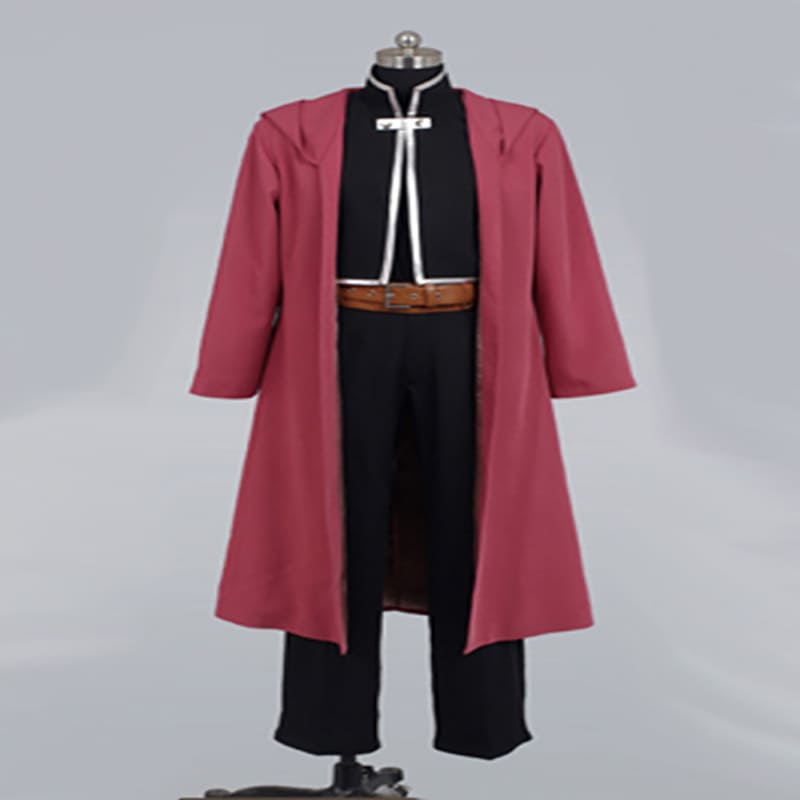FullMetal Alchemist Cosplay Edward Elric Cosplay Costume Coat Jacket