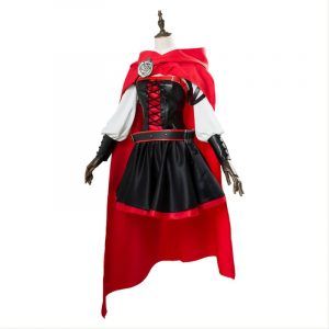 Season Battler Costume Ruby Rose Cosplay Adult Women Dress
