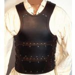Medieval Cosplay Costume Body Chest Armor Steampunk Vintage Warrior Knight Gladiator Leather Belt Vest Breastplate