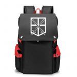 Anime Backpack Attack On Titan Cartoon Laptop Bags Bookbags Daily Bagpack Large Capacity Travel Rucksack