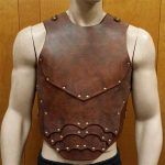 Men Medieval Vintage Costume Armor Cosplay Accessory Gothic Warrior Knight Shoulder