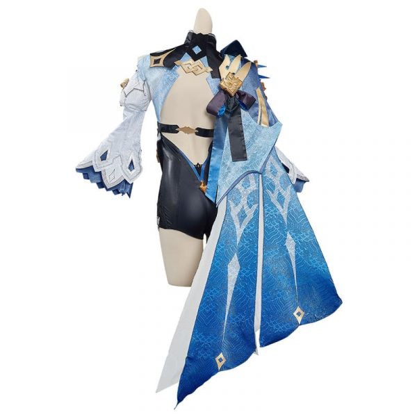 Game Genshin Impact Eula Cosplay Costume Outfits