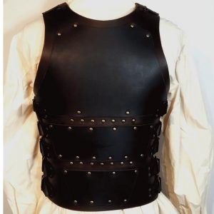 Medieval Cosplay Costume Body Chest Armor Steampunk Vintage Warrior Knight Gladiator Leather Belt Vest Breastplate