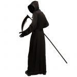 Adult Men’s Grim Reaper Black Robe Costumes