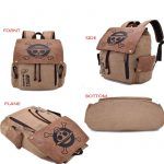 Anime Backpack Travel Backpacks Luffy One Piece Cosplay Eren Bag