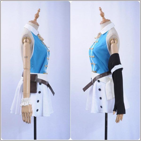 Anime Fairy Tail Lucy Heartfilia Cosplay Costume Dress