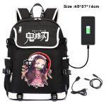 Anime Backpack Travel Backpacks Cosplay Eren Bag Cartoon Casual Canvas Outdoor