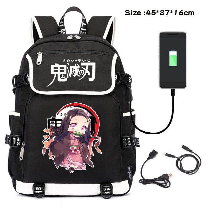 Anime Backpack Travel Backpacks Cosplay Eren Bag Cartoon Casual Canvas Outdoor