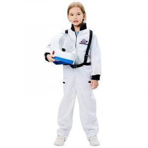 Kids Astronaut Costume Cosmonaut Uniform