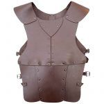 Steampunk Leather Armor Vest Jacket Medieval Knight Costume