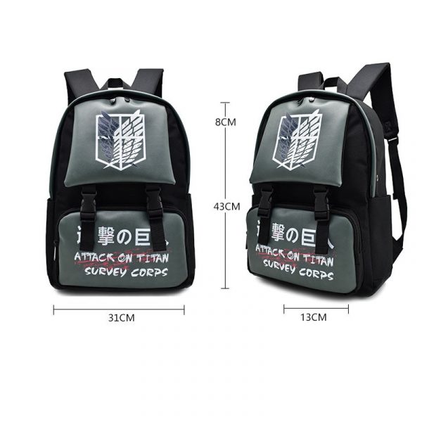 Hb7Anime Backpack Waterproof Backpack Attack on Titan Cartoon Bagpack Nylon Fashion Bagbd7969f52e4b1b8ae5caa844264949x.jpg