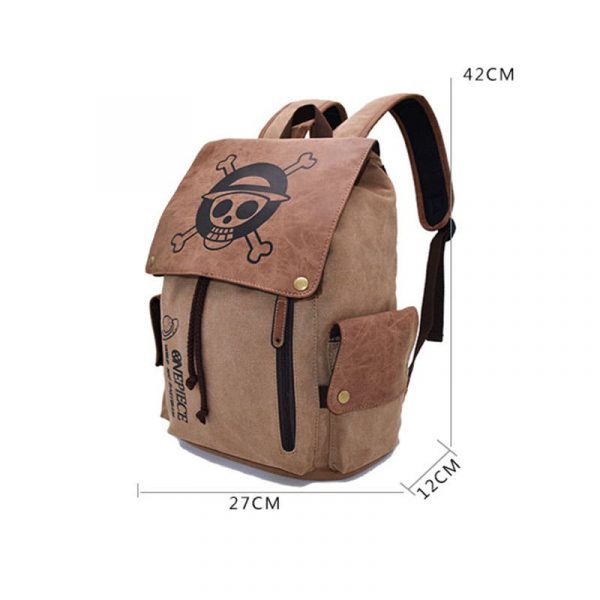 Anime Backpack Travel Backpacks Luffy One Piece Cosplay Eren Bag