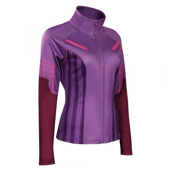 Hawkeye Kate Bishop Cosplay Costume Coat Jacket Outfits