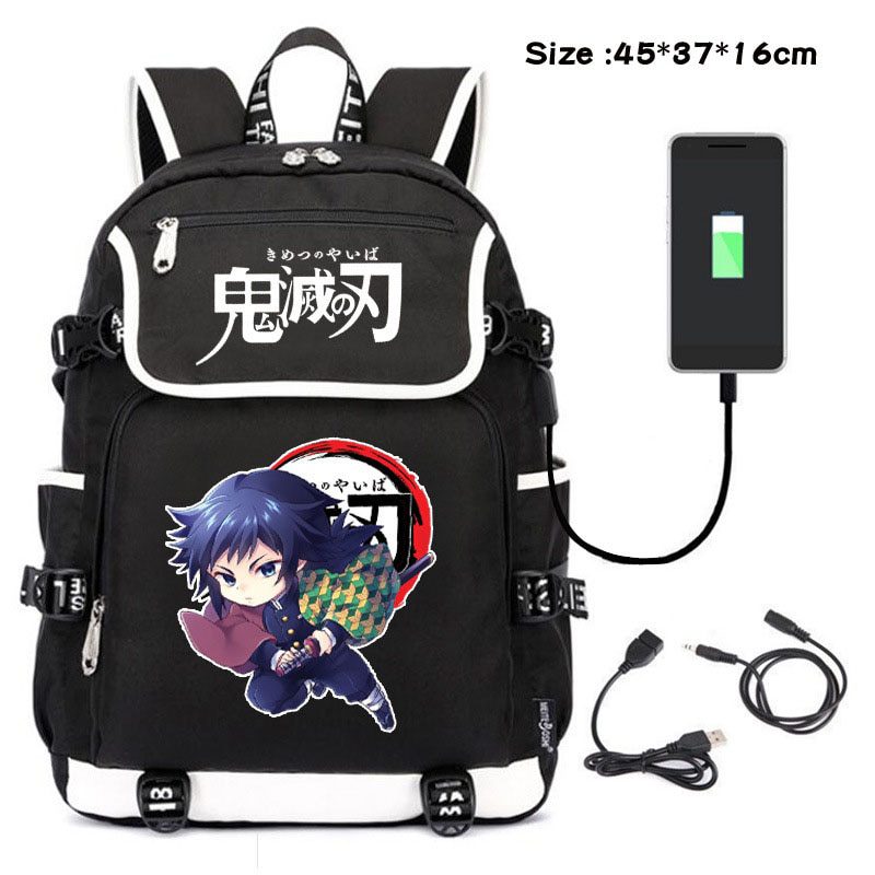 Anime Backpack Travel Backpacks Cosplay Eren Bag Cartoon Casual Canvas Outdoor