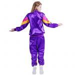Funny Purple Hippie Fancy Dress Up 70’s 80’s Disco Costumes