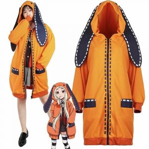 Anime Kakegurui Runa Yomozuki Loli Uniform Coat