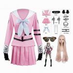 Anime Danganronpa V3 Miu Iruma Cosplay Costumes