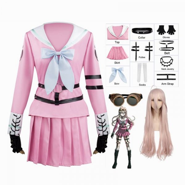 Anime Danganronpa V3 Miu Iruma Cosplay Costumes