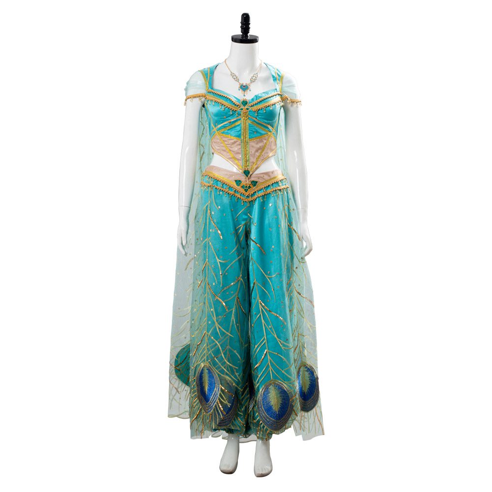 The Movie Princess Cosplay Jasmine Aladdin Dress