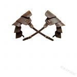 Men Medieval Vintage Costume Armor Cosplay Accessory Gothic Warrior Knight Shoulder