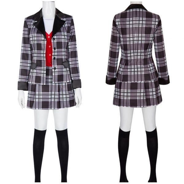 Film Clueless DionneSchool UniformCosplay Costume Jacket Skirt