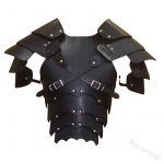 Men Medieval Vintage Costume Armor Cosplay Accessory Gothic Warrior Knight Shoulder